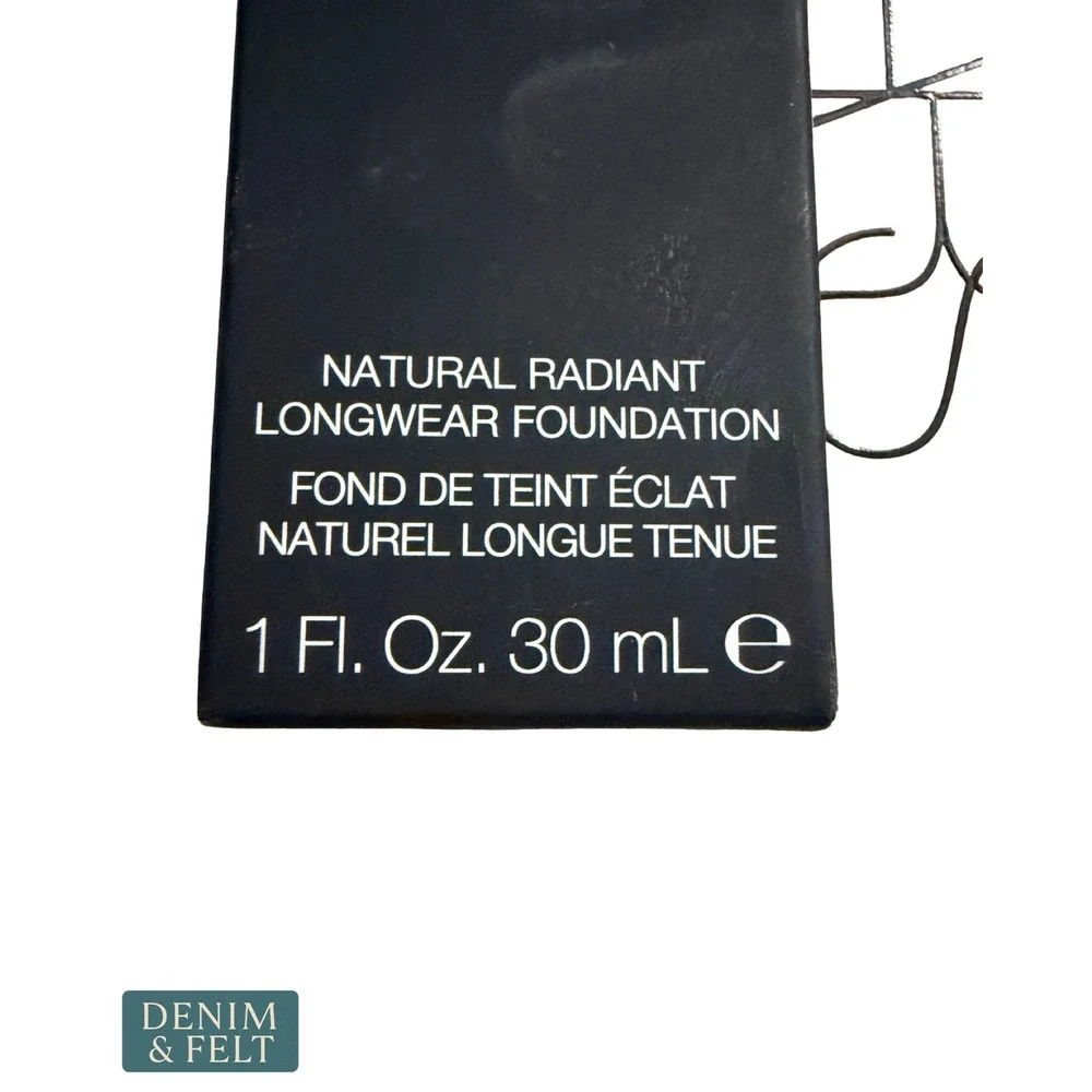 NEW NARS Natural Radiant Longwear Foundation Patagonia Medium 1.2 Full Coverage